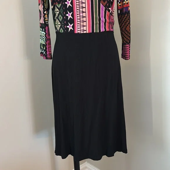 Desigual Colour Me Jill Faux Wrap A-line Dress Sz M - Picture 4 of 11